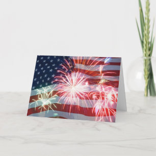 PATRIOTISK/SÖT"4:e JULI PARTY INBJUDAN" Inbjudan