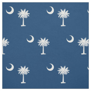 Patriotisk South Carolina statlig flagga Tyg