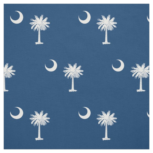 Patriotisk South Carolina statlig flagga Tyg (Provkarta)