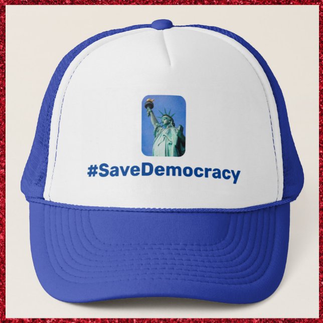 Patriotisk Spara Democracy Keps (Skapare uppladdad)