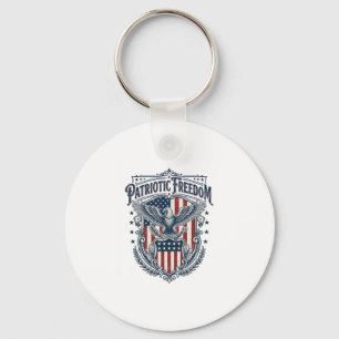 Patriotisk Stad Stolt Serie Vektor Grafisk T-Shirt Nyckelring