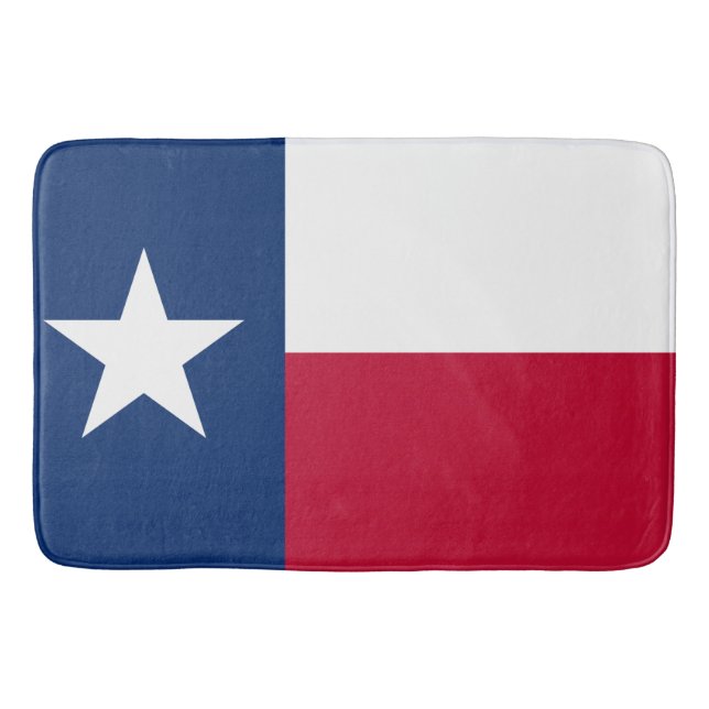 Patriotisk statlig flagga av Texas Badrumsmatta (Framsidan)