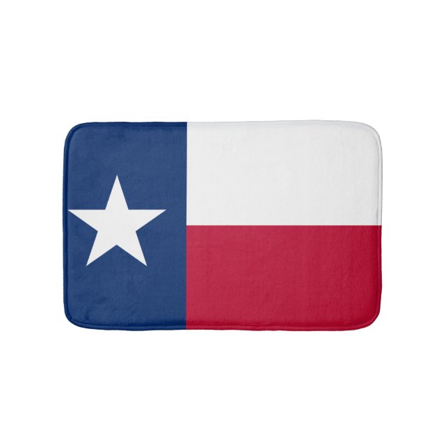 Patriotisk statlig flagga av Texas Badrumsmatta (Framsidan)