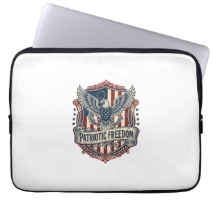 Patriotisk statlig stolthet Serie Vector Graphic T Laptop Fodral