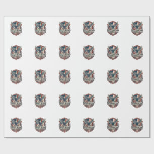Patriotisk statlig stolthet Serie Vector Graphic T Presentpapper