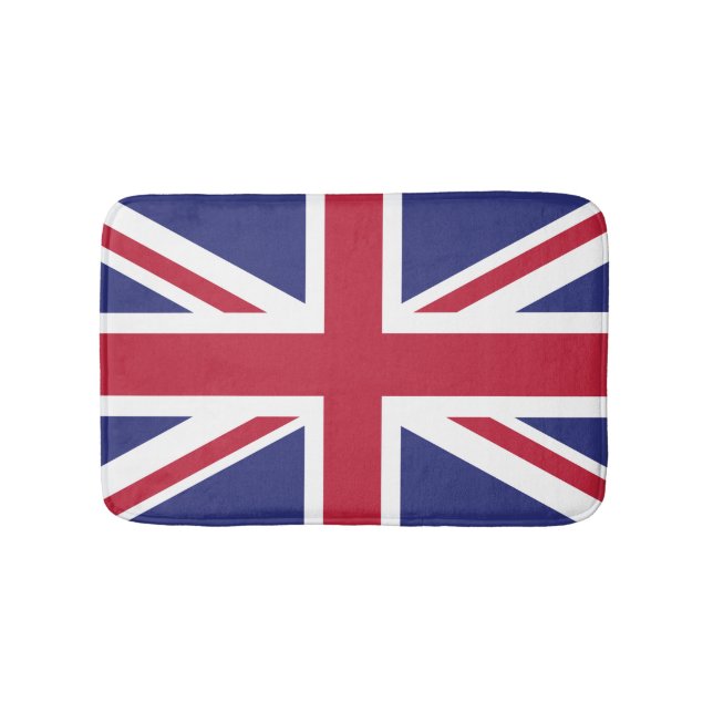 Patriotisk Storbritannien-flagga Badrumsmatta (Framsidan)