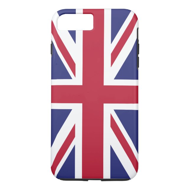 Patriotisk Storbritannien-flagga Case-Mate iPhone Skal (Baksida)