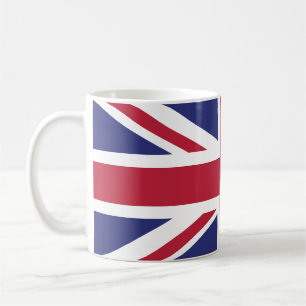Patriotisk Storbritannien-flagga Kaffemugg