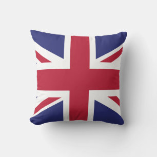 Patriotisk Storbritannien-flagga Kudde