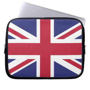 Patriotisk Storbritannien-flagga Laptop Fodral