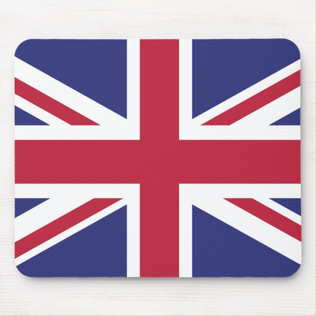 Patriotisk Storbritannien-flagga Musmatta (Framsidan)