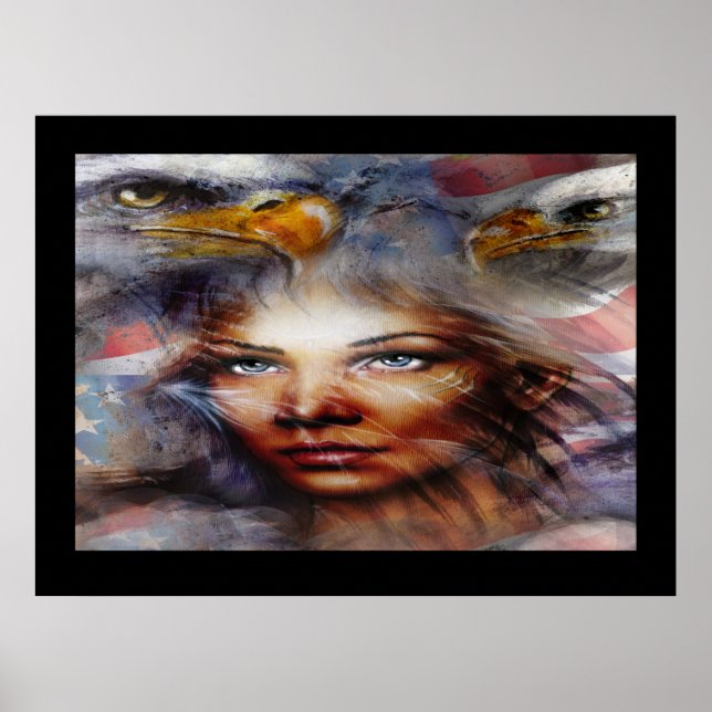 Patriotisk styrka Poster (Framsidan)