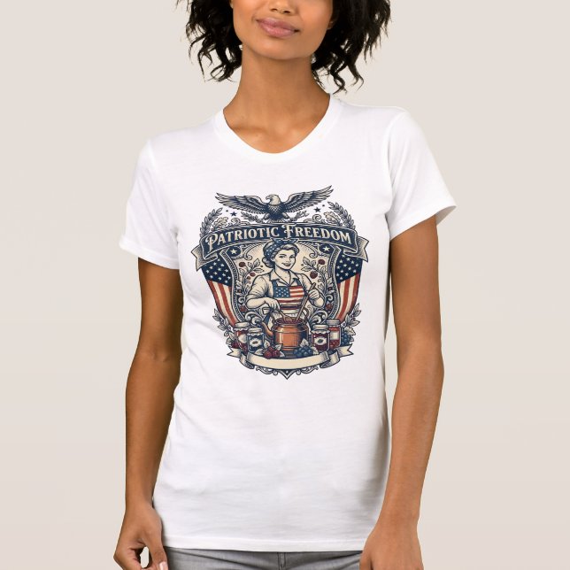 Patriotisk syltmakare t shirt (Framsida)