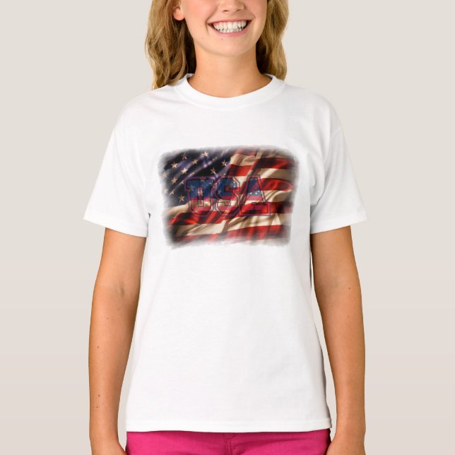 Patriotisk T Shirt (Framsida)
