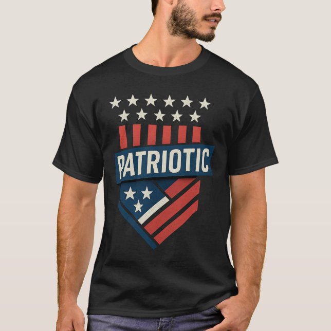 PATRIOTISK T SHIRT (Framsida)