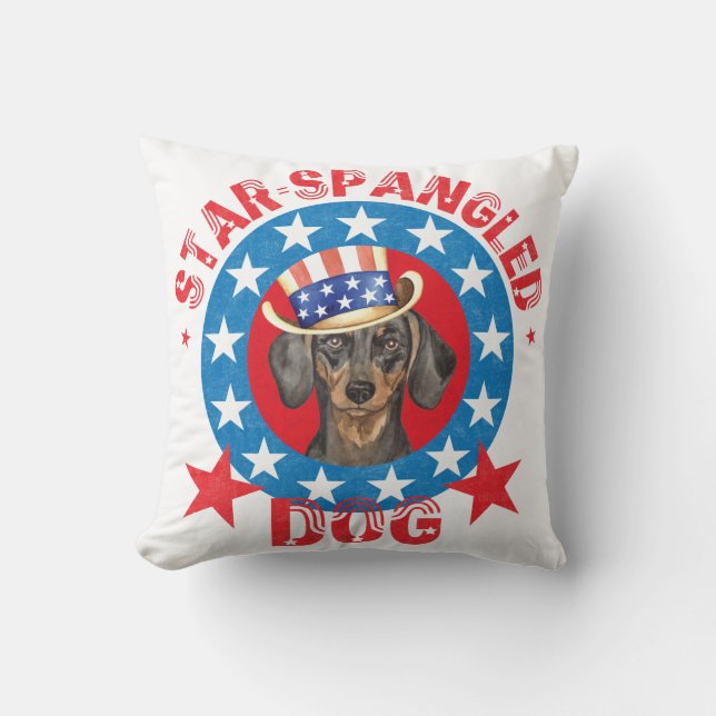 Patriotisk tax kudde (Framsida)