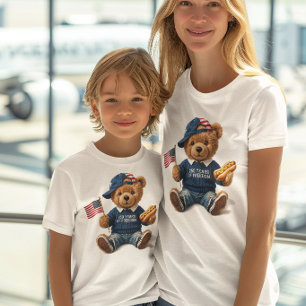 Patriotisk Teddybjörn 250 År av Frihet T Shirt
