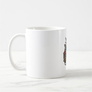 Patriotisk tillbaka till skolan vektor grafisk t-s kaffemugg