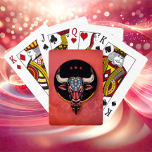 Patriotisk tjur, en amerikansk tjur.