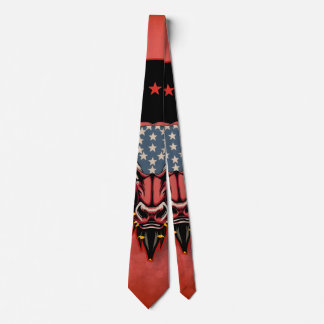 Patriotisk tjur, en amerikansk tjur. slips