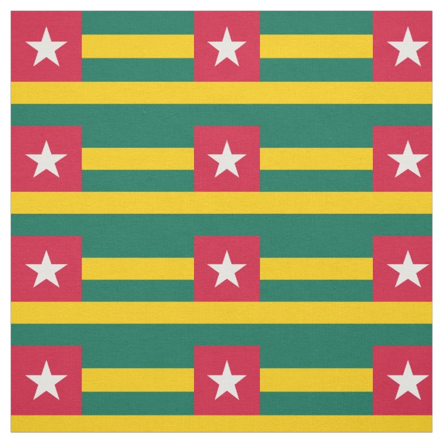 Patriotisk Togo-flagga Tyg (Provkarta)