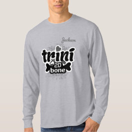 Patriotisk Trini till märgen med DITT NAMN T Shirt