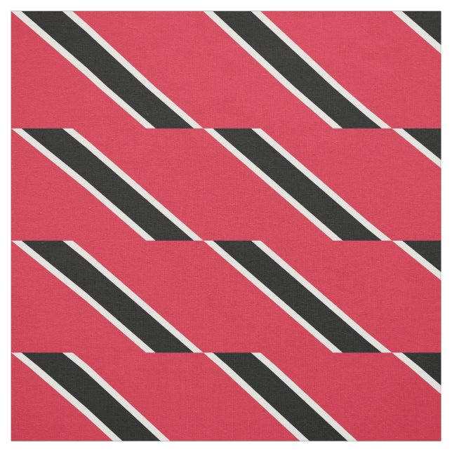 Patriotisk Trinidad och Tobago-flagga Tyg (Provkarta)