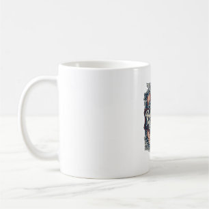Patriotisk Tro Familj Frihet Vektor Grafisk T-Shir Kaffemugg
