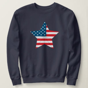 Patriotisk tröja för kvinnor