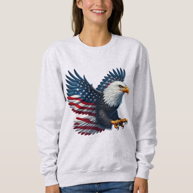 Patriotisk tröja för kvinnor (Framsida)