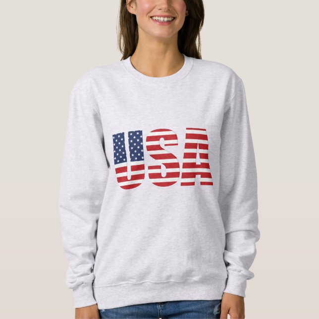 Patriotisk tröja för kvinnor (Framsida)