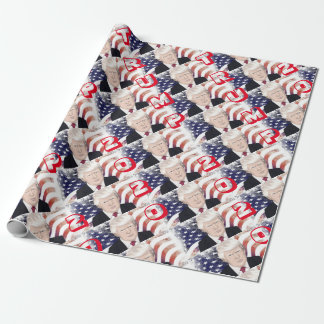 Patriotisk trump 2020 Papprare Presentpapper