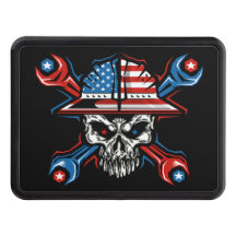patriotisk tuffing kalle skull