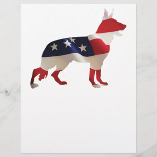 Patriotisk tysk herdehund