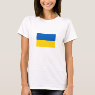 Patriotisk Ukraina Flagga T-Shirt