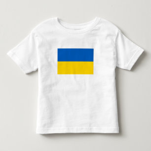 Patriotisk ukrainsk flagg T-shirt för småbarn