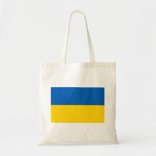 Patriotisk ukrainsk flagga tygkasse