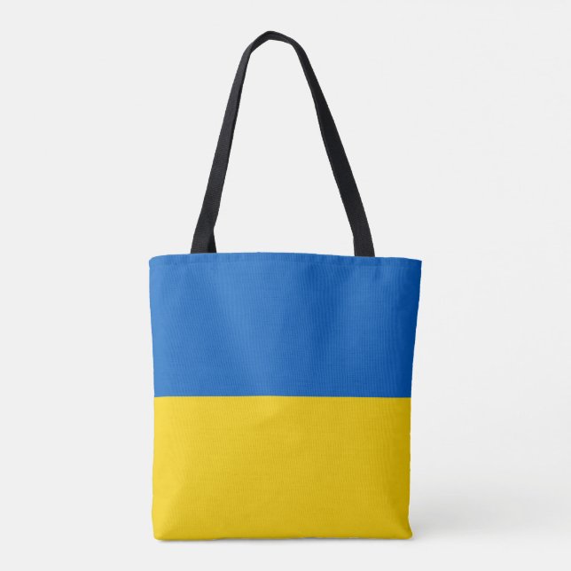 Patriotisk ukrainsk flagga tygkasse (Baksida)