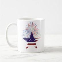 Patriotisk US-mugg