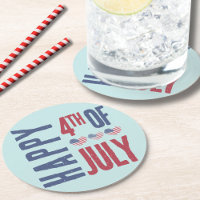 Patriotisk USA Amerikansk Flagga 4:e Juli Fest
