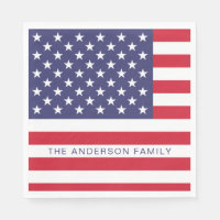 Patriotisk USA Amerikansk Flagga Personlig