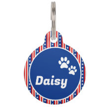 🇺🇸 Patriotisk USA-flagg Paw