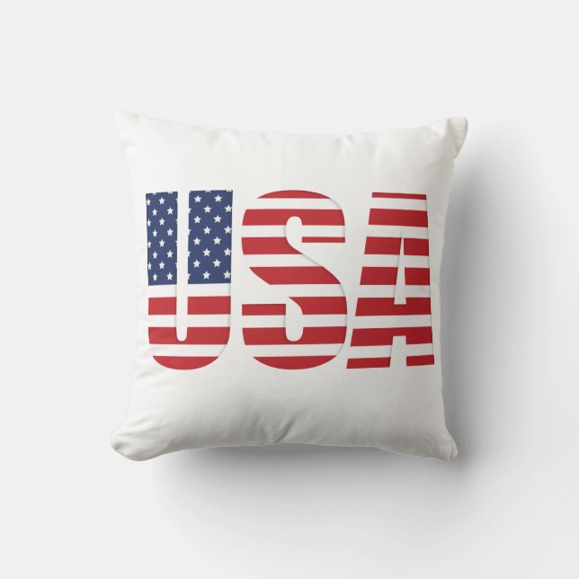 Patriotisk USA-kudde Kudde (Framsida)
