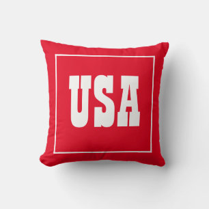 Patriotisk USA-kudde Kudde
