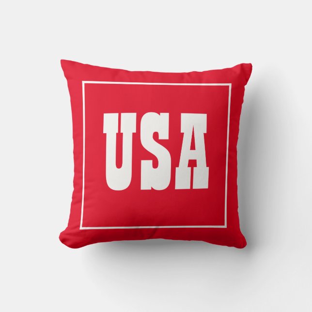Patriotisk USA-kudde Kudde (Framsida)