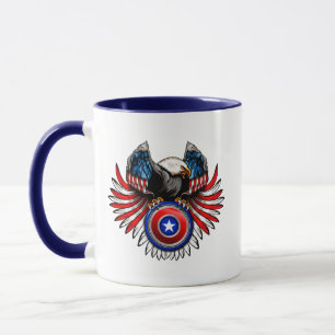 Patriotisk USA-örn Mugg