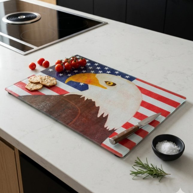 Patriotisk USA-Örnflagga (Skapare uppladdad)
