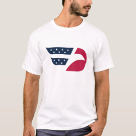 Patriotisk USA Örnvinge T Shirt