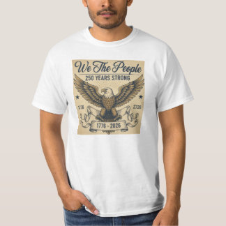 Patriotisk USA T-shirt – Tidlös amerikansk stolthe