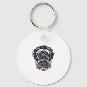 Patriotisk vaktmask frihet militäriskt inspirerad  nyckelring
